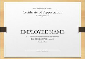 Years Of Service Certificate Template Free Printable Word and Excel Examples