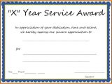 Years Of Service Certificate Template Free Years Of Service Award Templates Certificate Templates