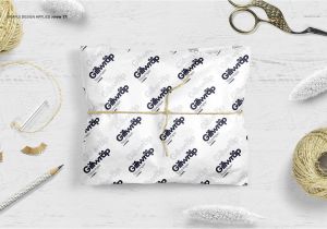 Yellow Tissue Paper Card Factory Gifts Wrapping Tissue Paper Mockup with Images Paper