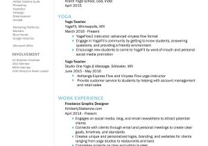 Yoga Student Resume Examples Of Yoga Cv Yoga Instructor Resume Example