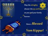 Yom Kippur Greeting Card Messages Blessed Yom Kippur Wishes for You Free Yom Kippur Ecards