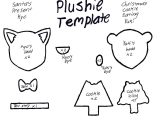 Yoshi Plush Template Kyo and Yuki Christmas themed Plushie Template by
