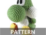 Yoshi Plush Template Pattern Yoshi Amigurumi Crochet Plush Pdf