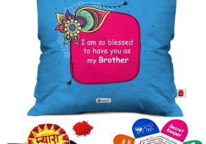 You are Amazing Greeting Card Indigifts Rakhi for Brother Pyara Bhaiya with Roli