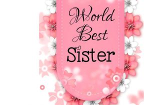 You are Amazing Greeting Card World S Best Sister Greeting Card