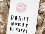 You are My Sunshine Musical Greeting Card Greeting Card Donut Worry Be Happy