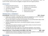 Young Student Resume social Worker Resume Example Elementary School Children