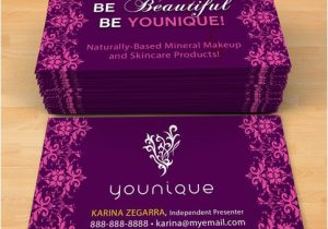 Younique Business Card Template Younique Business Cards 5 Kz Creative Services