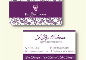 Younique Business Card Template Younique Business Cards Elegant Younique Personalized