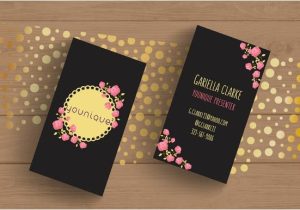 Younique Business Card Template Younique Consultant Business Card Template Layered Psd No
