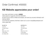 Your order Has Shipped Email Template Commerce Notifications Basics Squarespace Help
