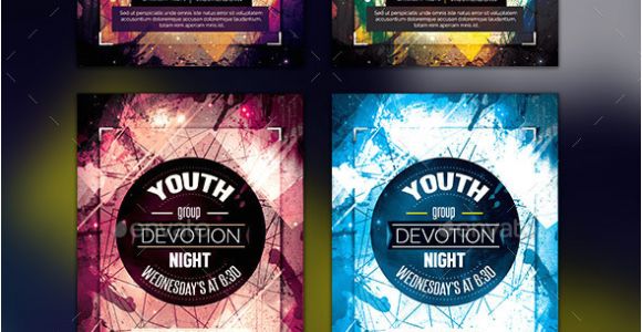 Youth Group Flyer Template Free Youth Group Flyer by Royallove Graphicriver
