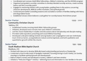 Youth Pastor Sample Resume 7 Best Resume 39 S Images On Pinterest Pastor Sample