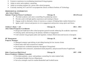 Youth Services Sample Resume Keven Farmer Youth Programs Coordinator Resume
