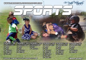 Youth Sports Photography Templates Youth Sports Pography Templates