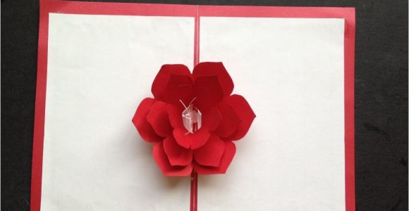Youtube 3 Easy Card Tricks Easy to Make A 3d Flower Pop Up Paper Card Tutorial Free