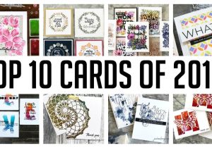 Youtube Christmas Card Making Tutorials top 10 Most Watched Card Tutorials Of 2018