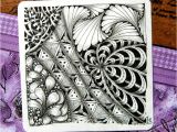 Zentangle Tile Template Lily 39 S Tangles 17 and 18 Weekly Tiles Zentangle