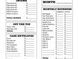 Zero Balance Budget Template Printable Budget Worksheet 18 Free Word Excel Pdf