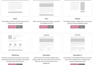 Zurb Foundation Email Templates Email Templates Craft Campaign
