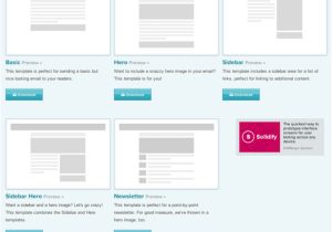 Zurb Responsive Email Templates HTML Idea Idea